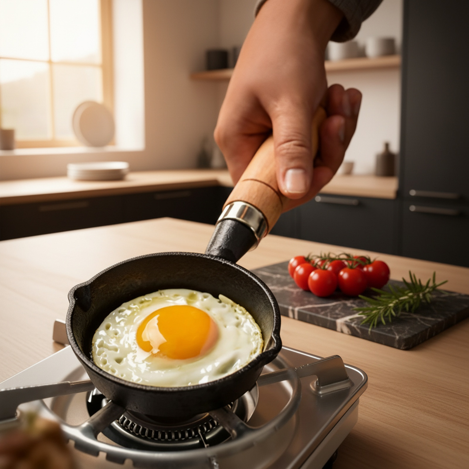 Petite casserole en fer anti-éclaboussures pour la cuisine