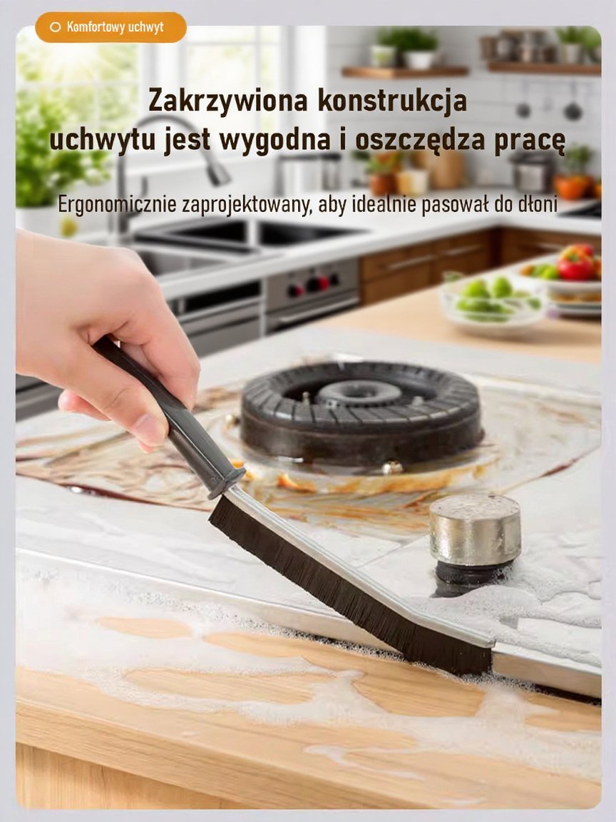 Szczotka do sprzątania wąskich przestrzeni