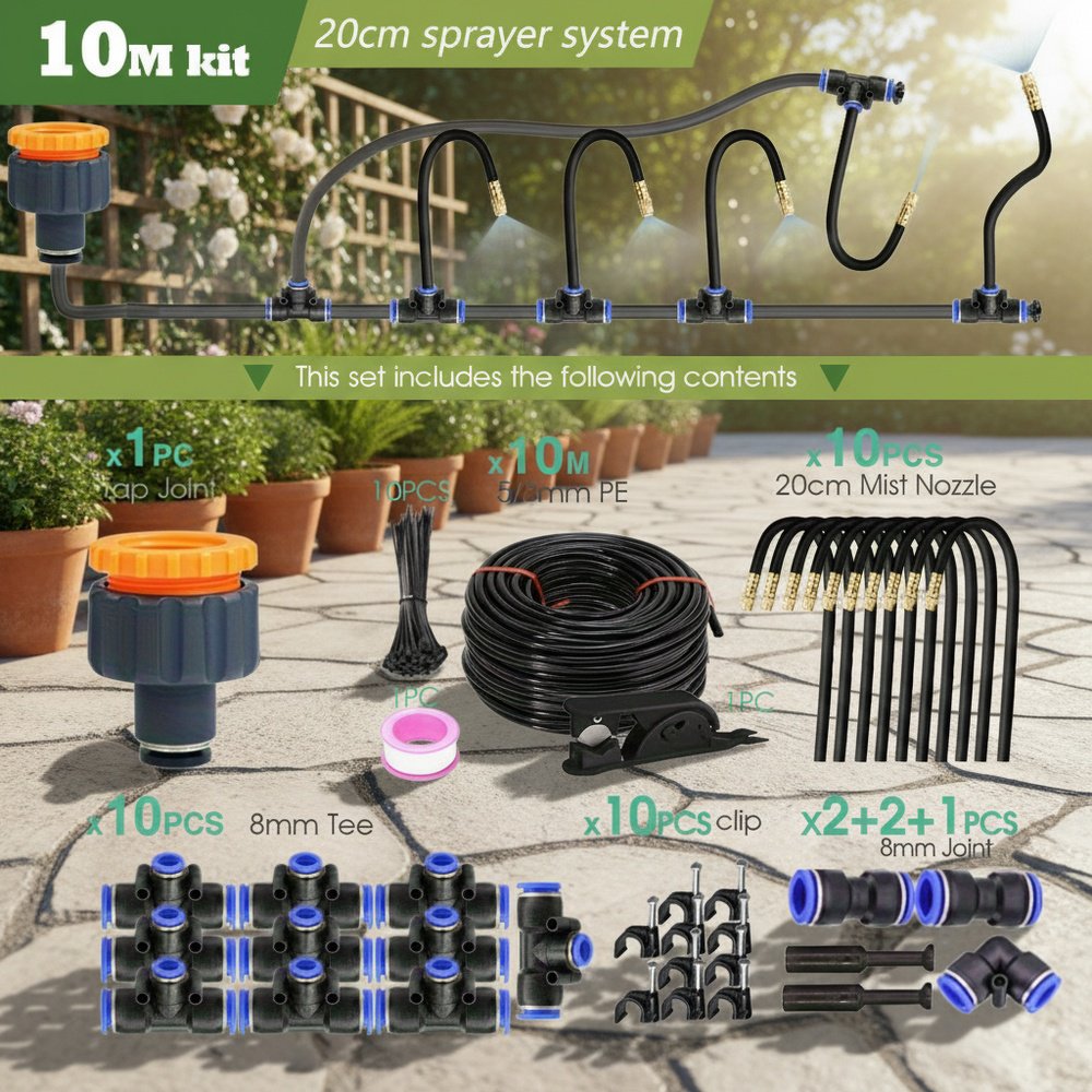 Universal Nozzle for precise plant watering