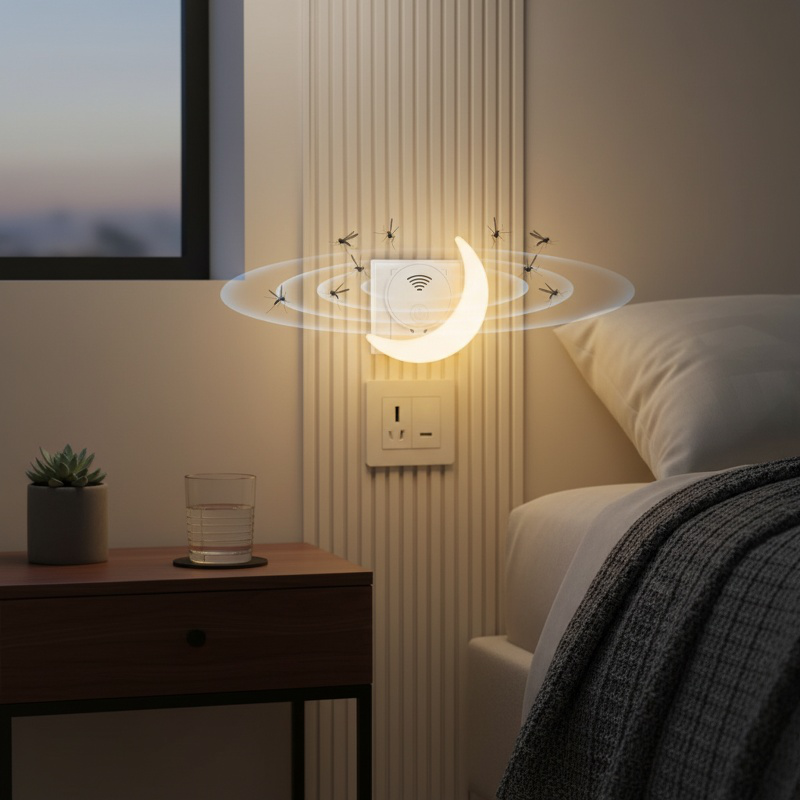 Ultrasonic Mosquito Repellent Night Lamp