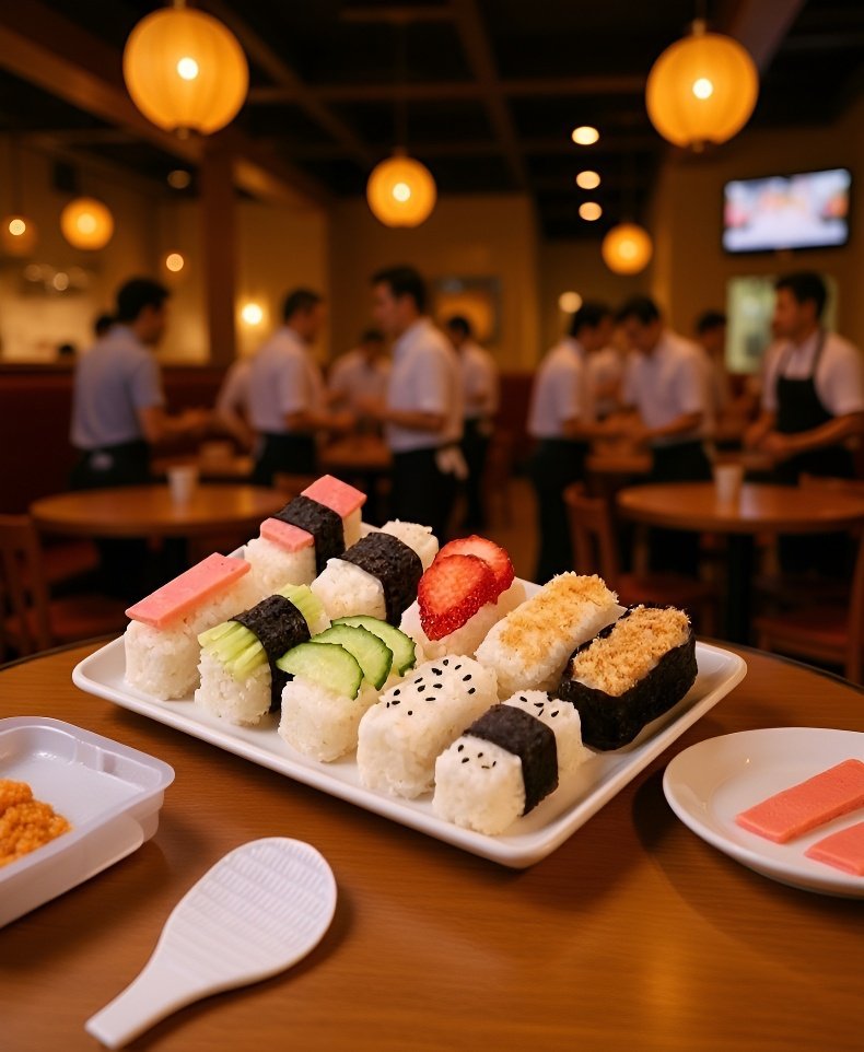 海藻ライスロールハンドツールの全体画像