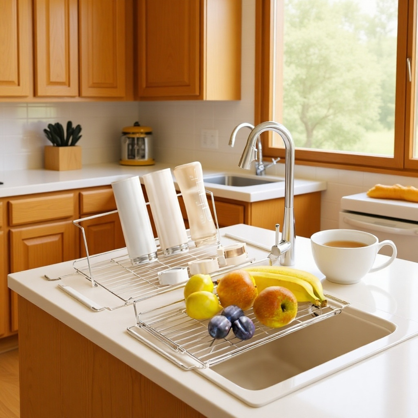 Estante de acero inoxidable apto para lavavajillas