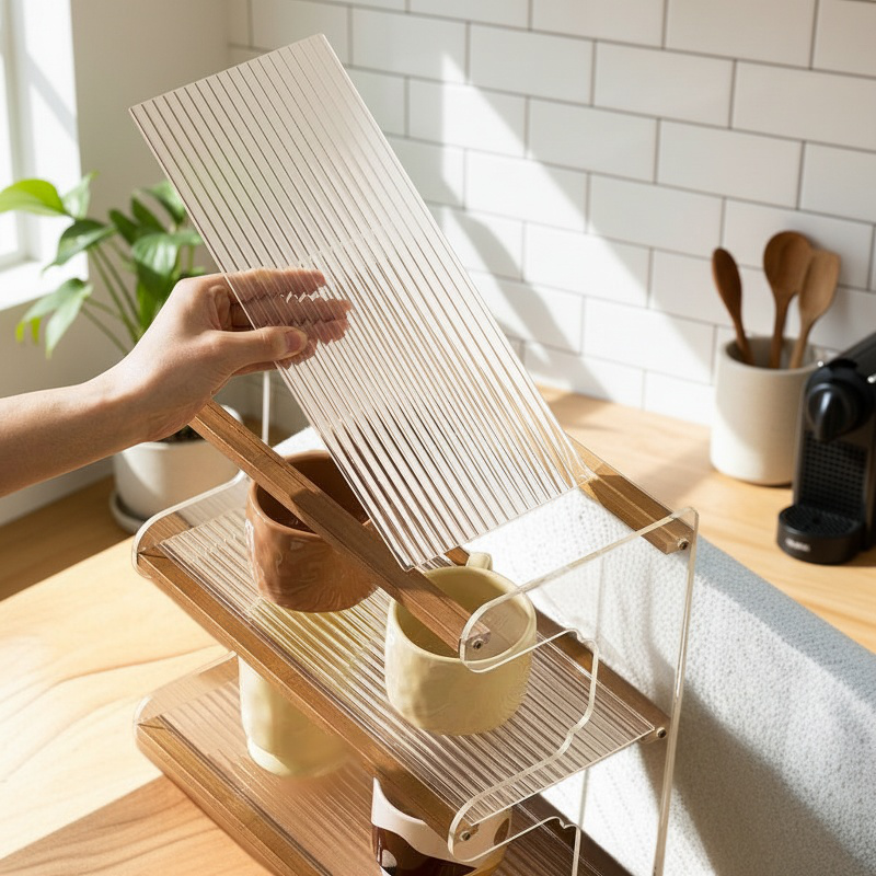Desktop storage rack household table storage rack dining table organizer desk multi-layer bookshelf 