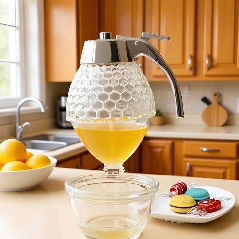 Dispensador de jugo de jarabe de miel
