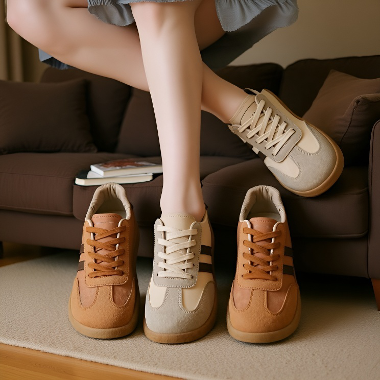 여학생 가을 스니커즈 운동화 통굽 캐주얼 화이트 슈즈 아간 키높이 운동화