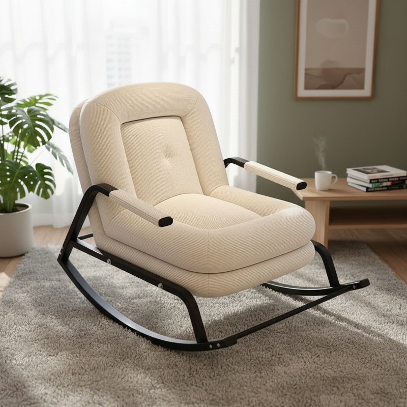 Single Balcony Lazy Rocking Chair Home Internet Celebrity Comfortable Leisure Chair