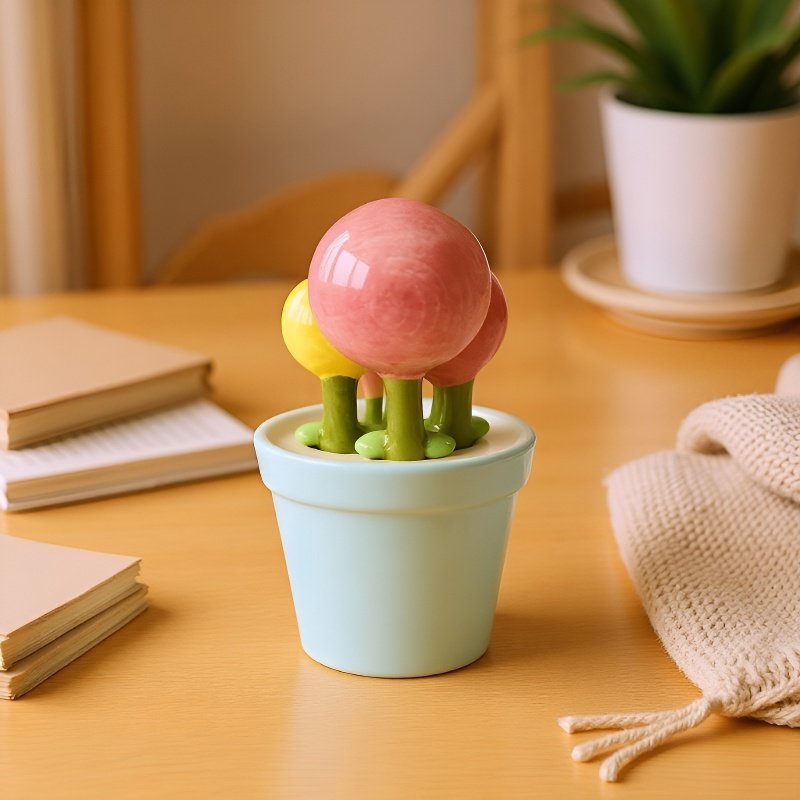 Cucharas medidoras de pétalos con diseño de mariposa adorable para repostería