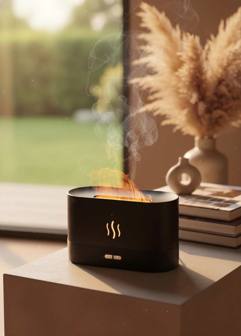 Humidificador ultrasónico decorativo para ambientes acogedores