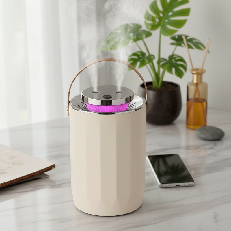 ムード加湿器 タイミングミスト 霧量調整 大容量 ランタン加湿器