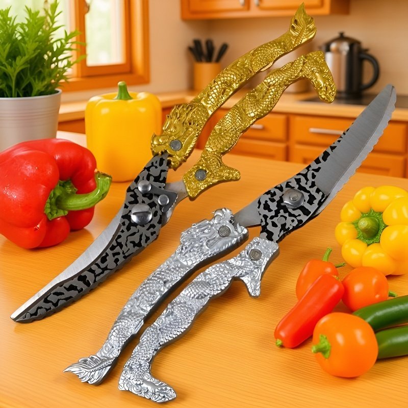 주방용 강력한 닭뼈 가위