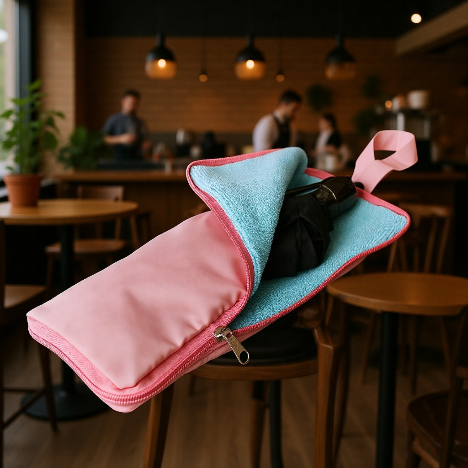 ポータブル吊り下げ傘カバー防水吸湿ポータブル傘カバー傘収納袋