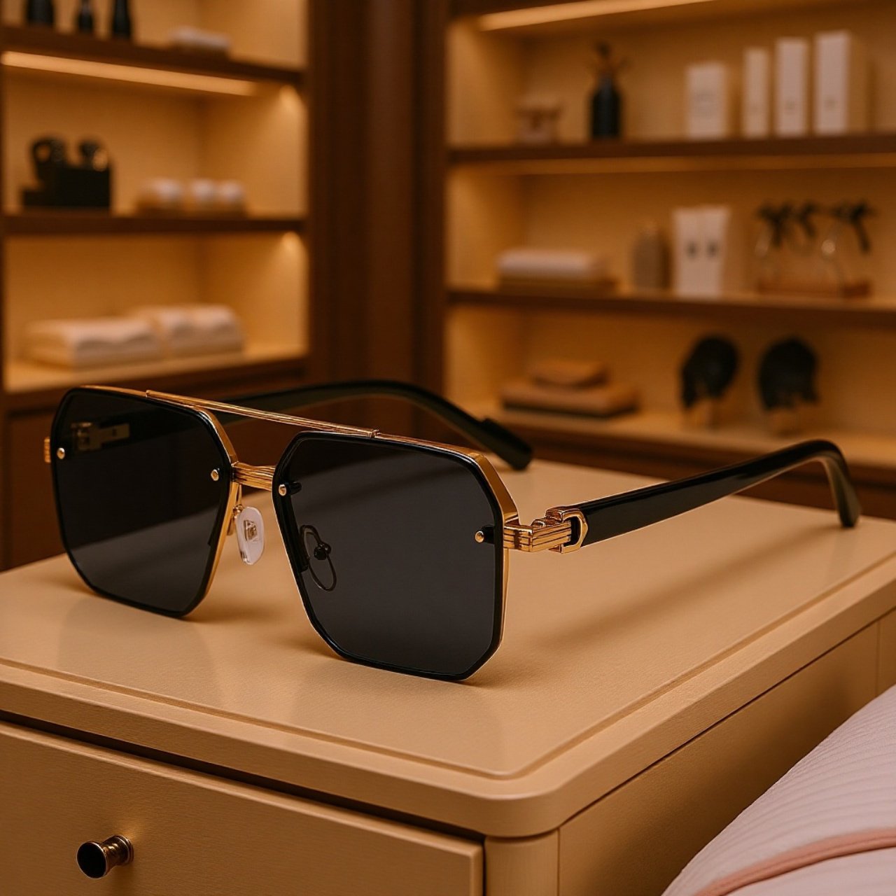 HD Polarized Double Beam Sunglasses