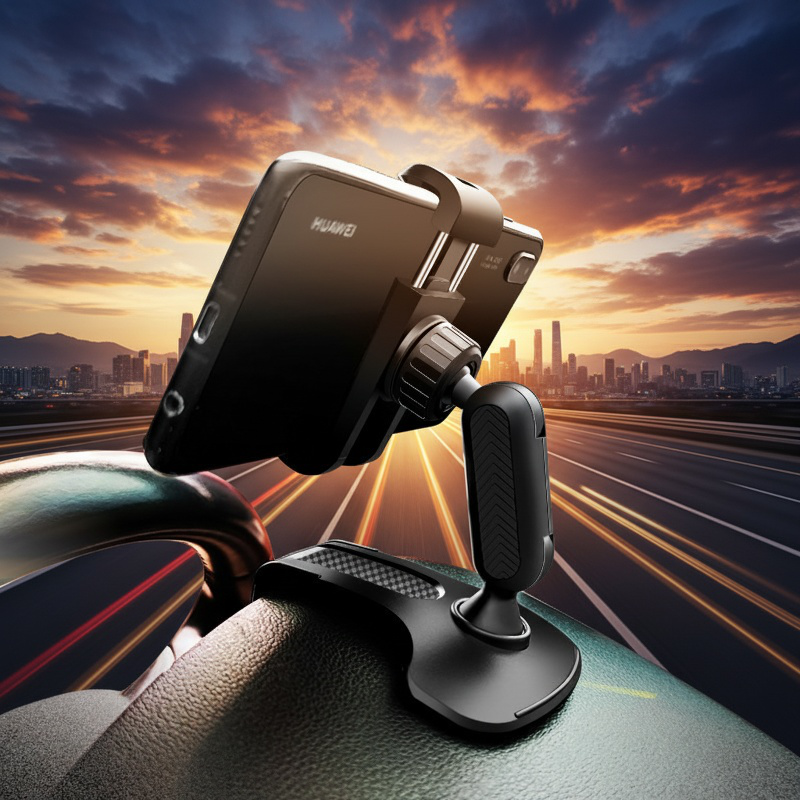 Hands-free car phone holder for safe driving