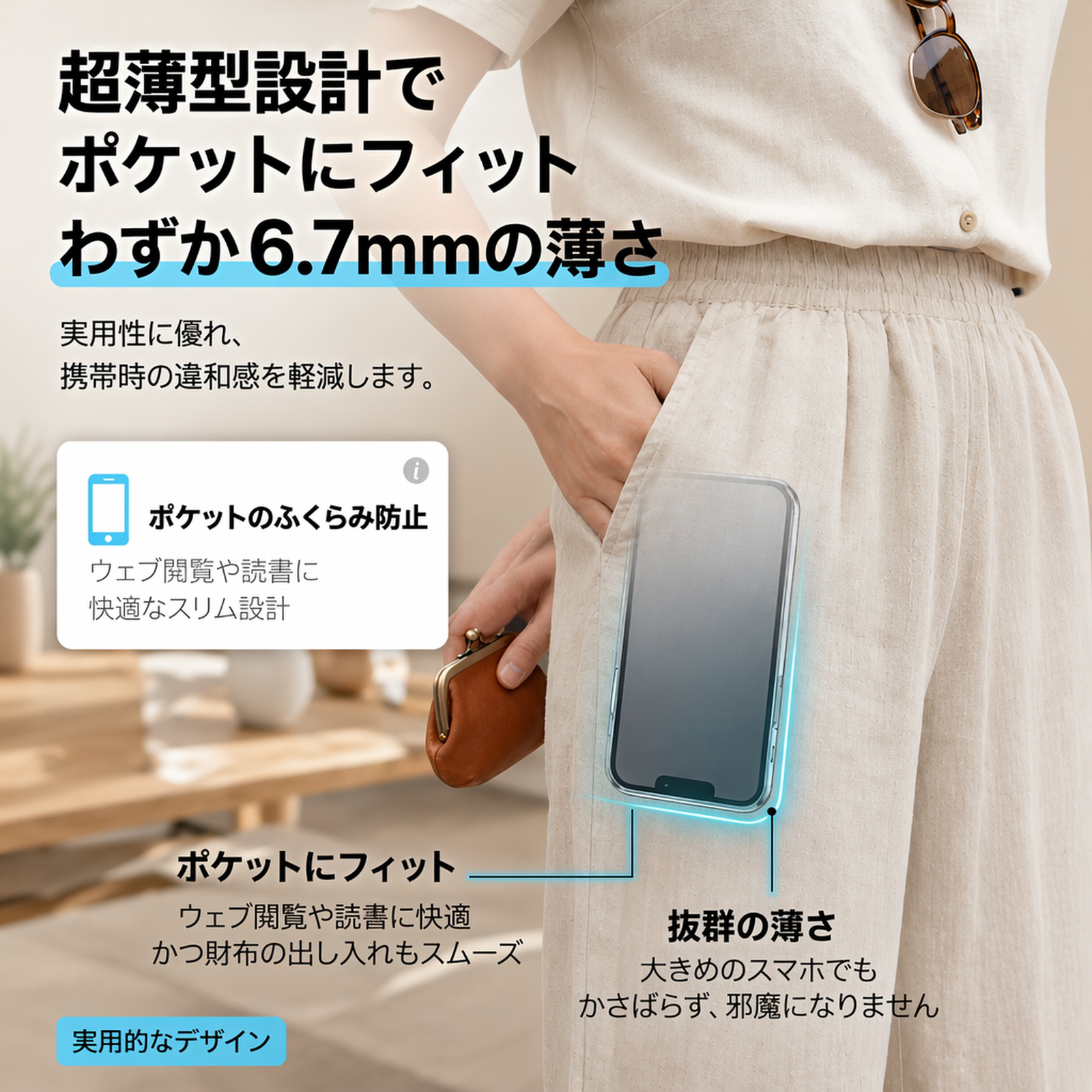 女性用ワイドレッグパンツは、通勤や普段使いに最適な万能スタイルで、春夏の装いにぴったりです。スタイルアップ効果があり、スリムに見せてくれるストレートレッグデザインです。