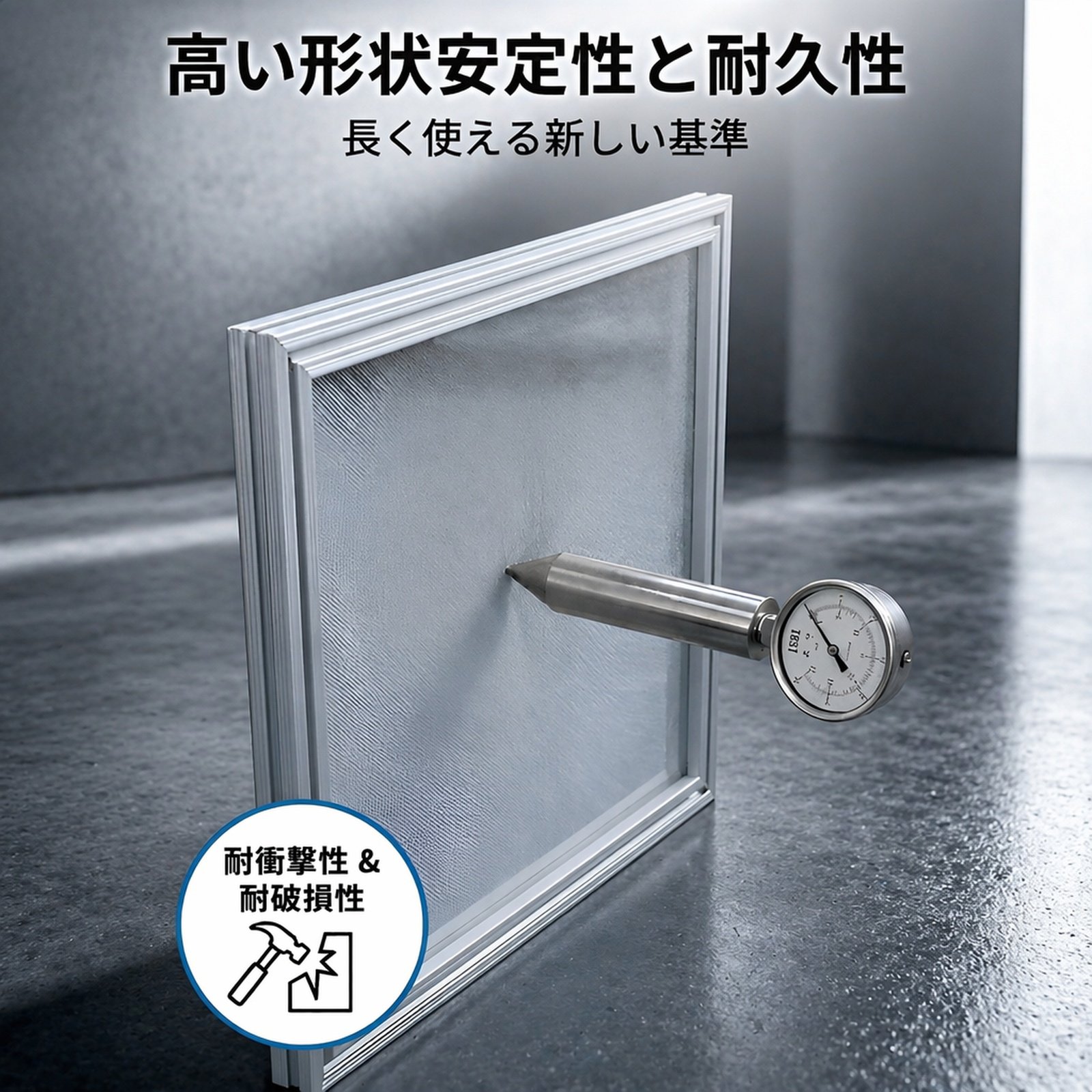 ダイヤモンド柄の網戸、自分で取り付けるタイプの窓用蚊よけ窓