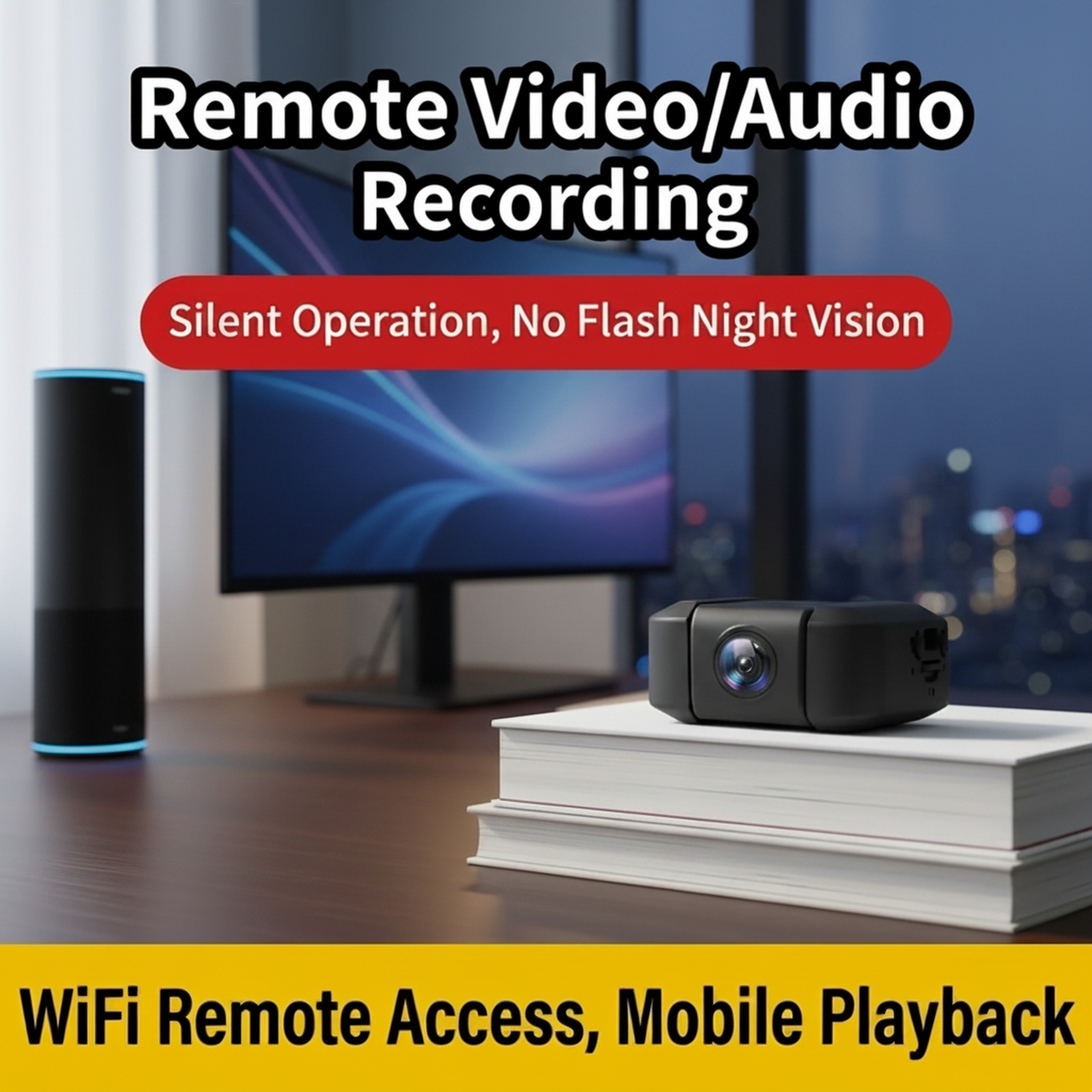 Sports Camera Home Remote Wireless Surveillance Portable Recorder DV