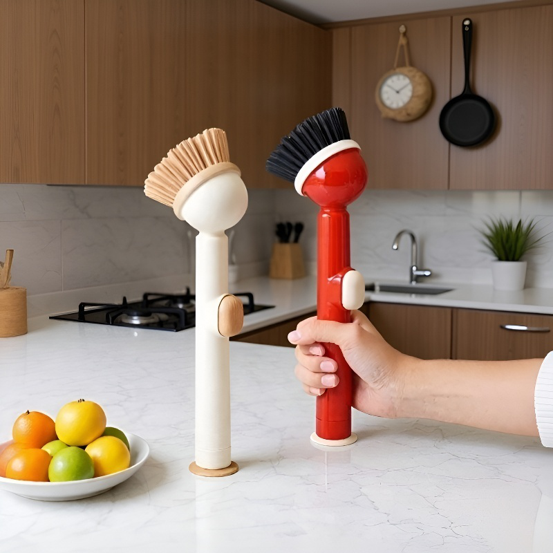 Cepillo de limpieza para utensilios de cocina