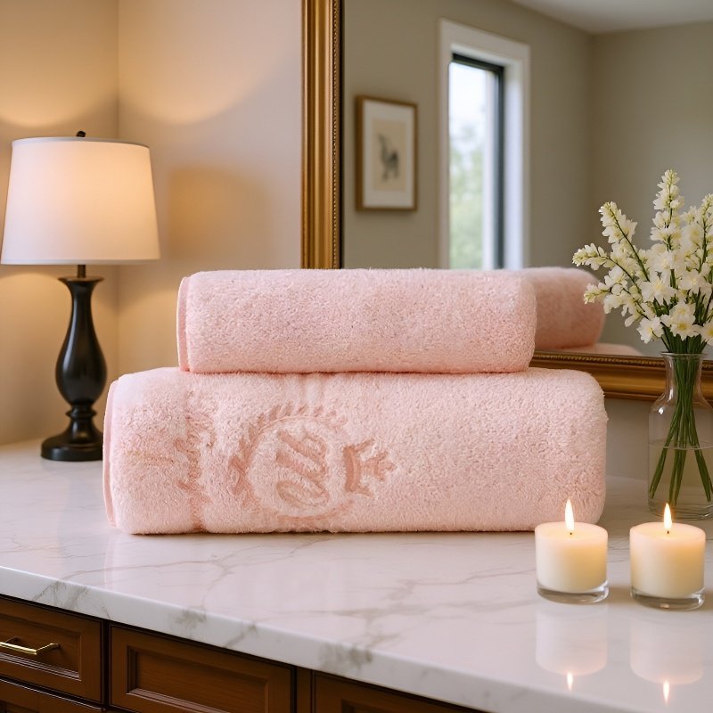 흡수성이 좋고 부드럽고 보푸라기가 없는 타월