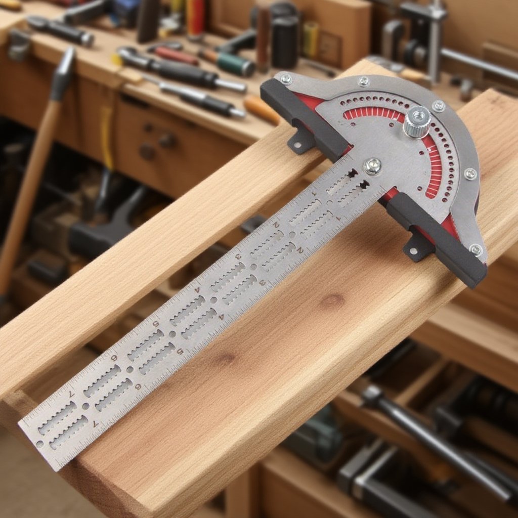 木工用インペリアル角度定規 多機能デザイン定規