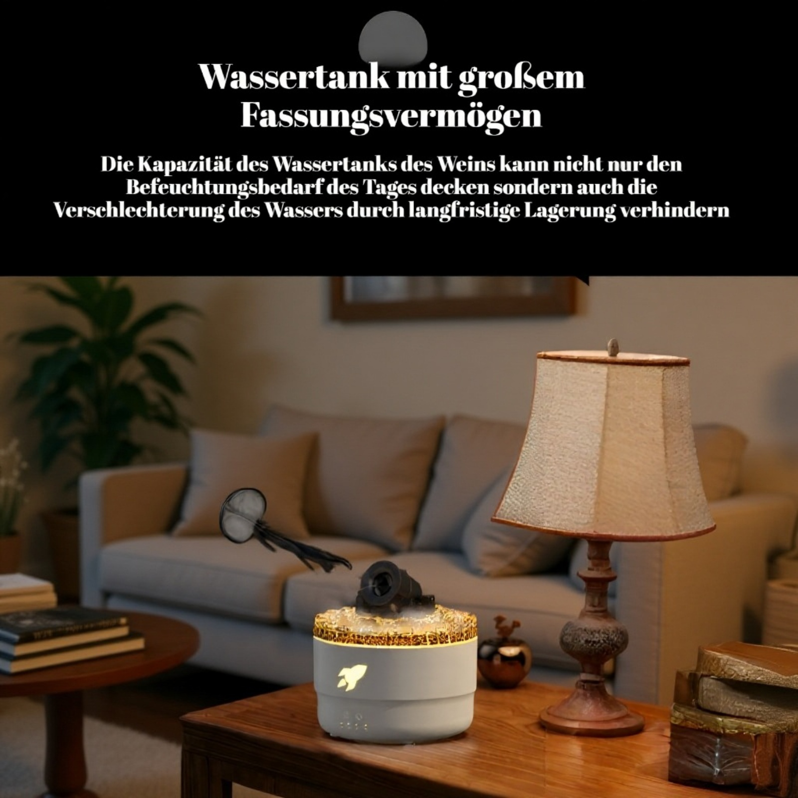 Großer Nebeldiffusor für Zuhause – Aromatherapie-Räuchermaschine