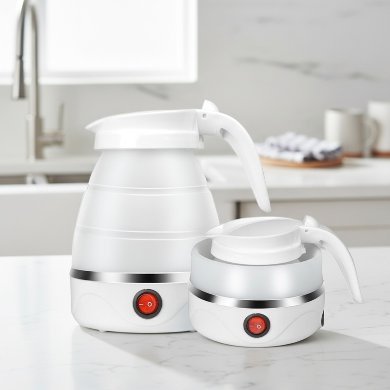 Outdoor Travel Folding Kettle Large Capacity Mini Electric Kettle