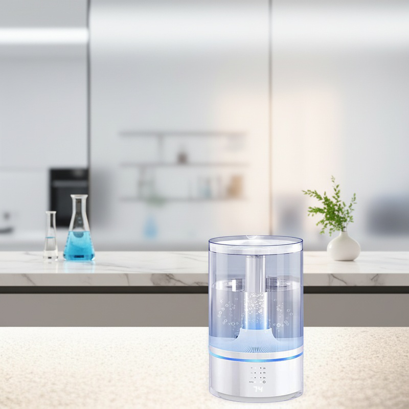 Humidificateur domestique à ultrasons, grande capacité, purification de l'eau