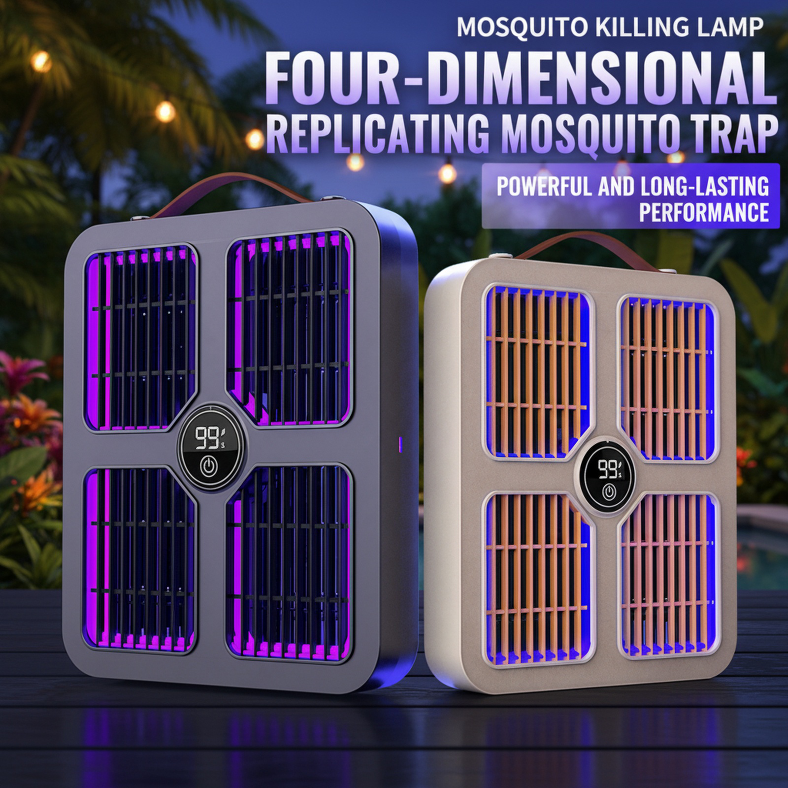 Safe and Silent Electric Mosquito Killer Lamp for Mothers and Babies