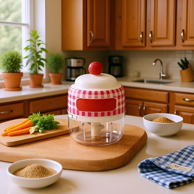 Electric Wireless Garlic Chopper for Kitchen