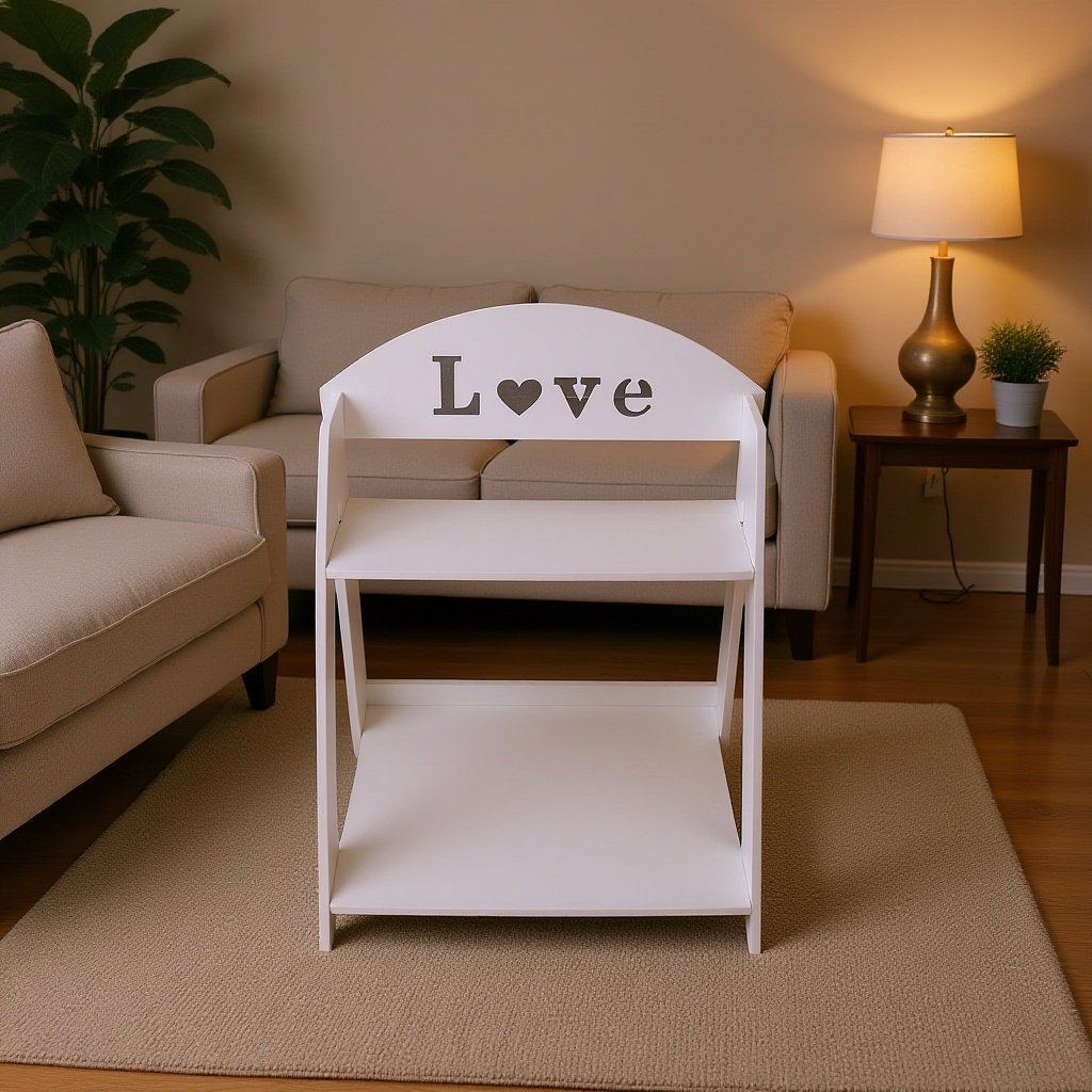 化粧品収納に最適な二層ラック