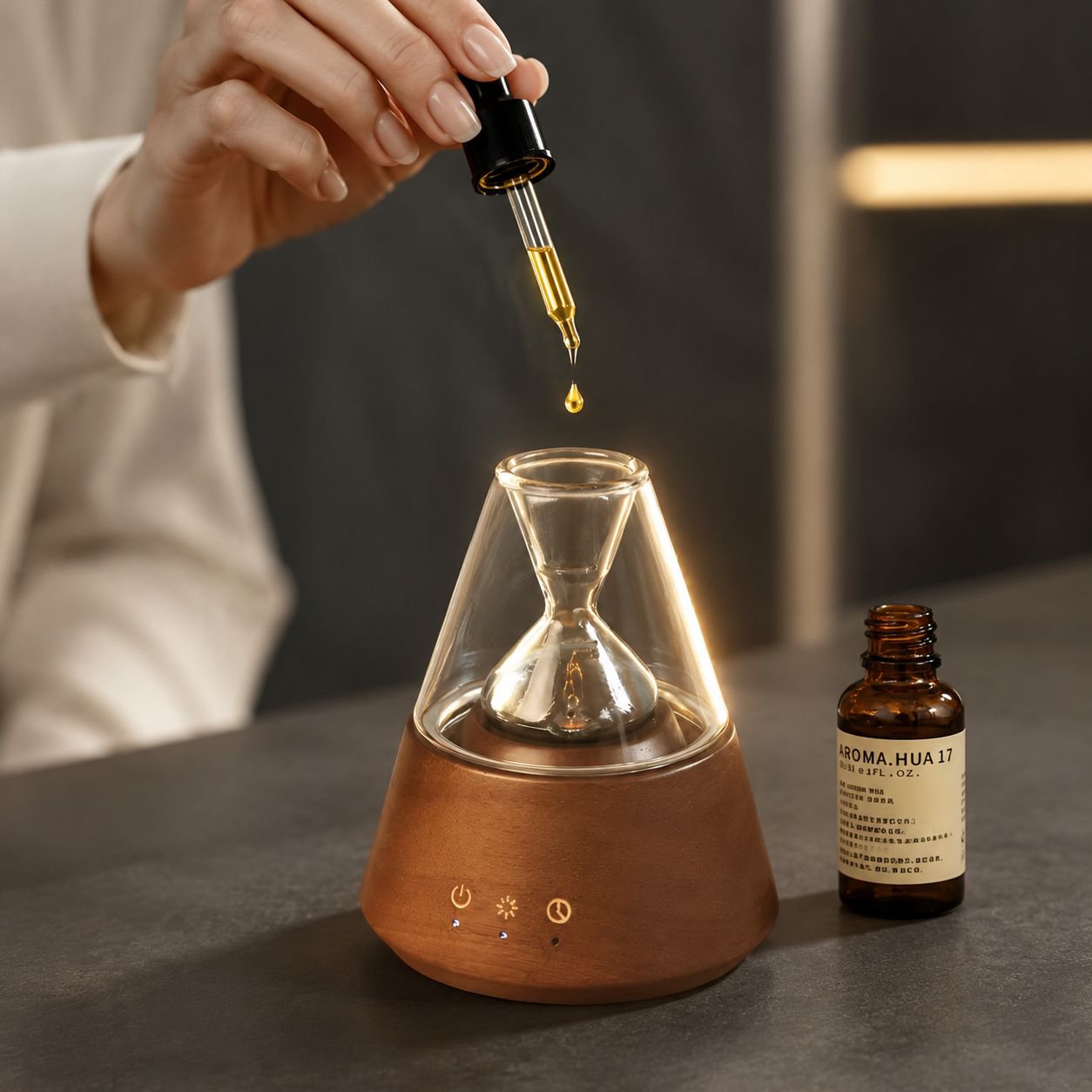 New Cooling Fragrance Diffuser, Essential Oil Diffuser, Ultrasonic Atomizer, Home Use, Bedroom, High