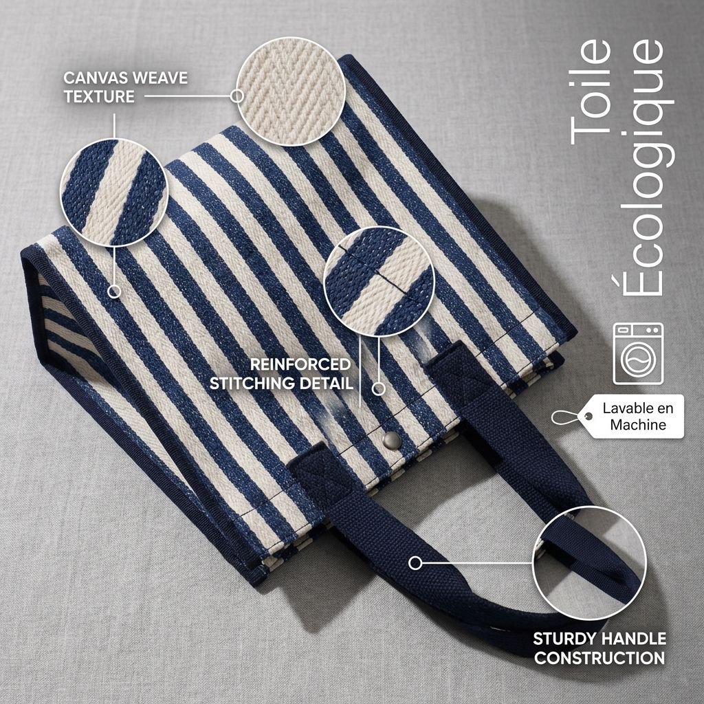 Sac de courses portable et écologique