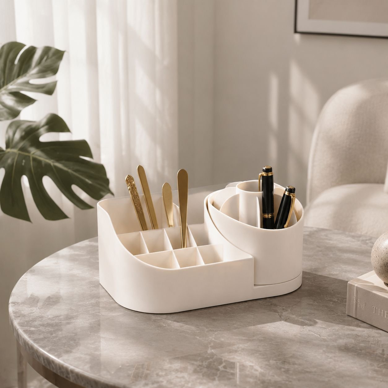 Multifunktionaler Drehbarer Aufbewahrungsbox Büro Schreibtisch Organizer