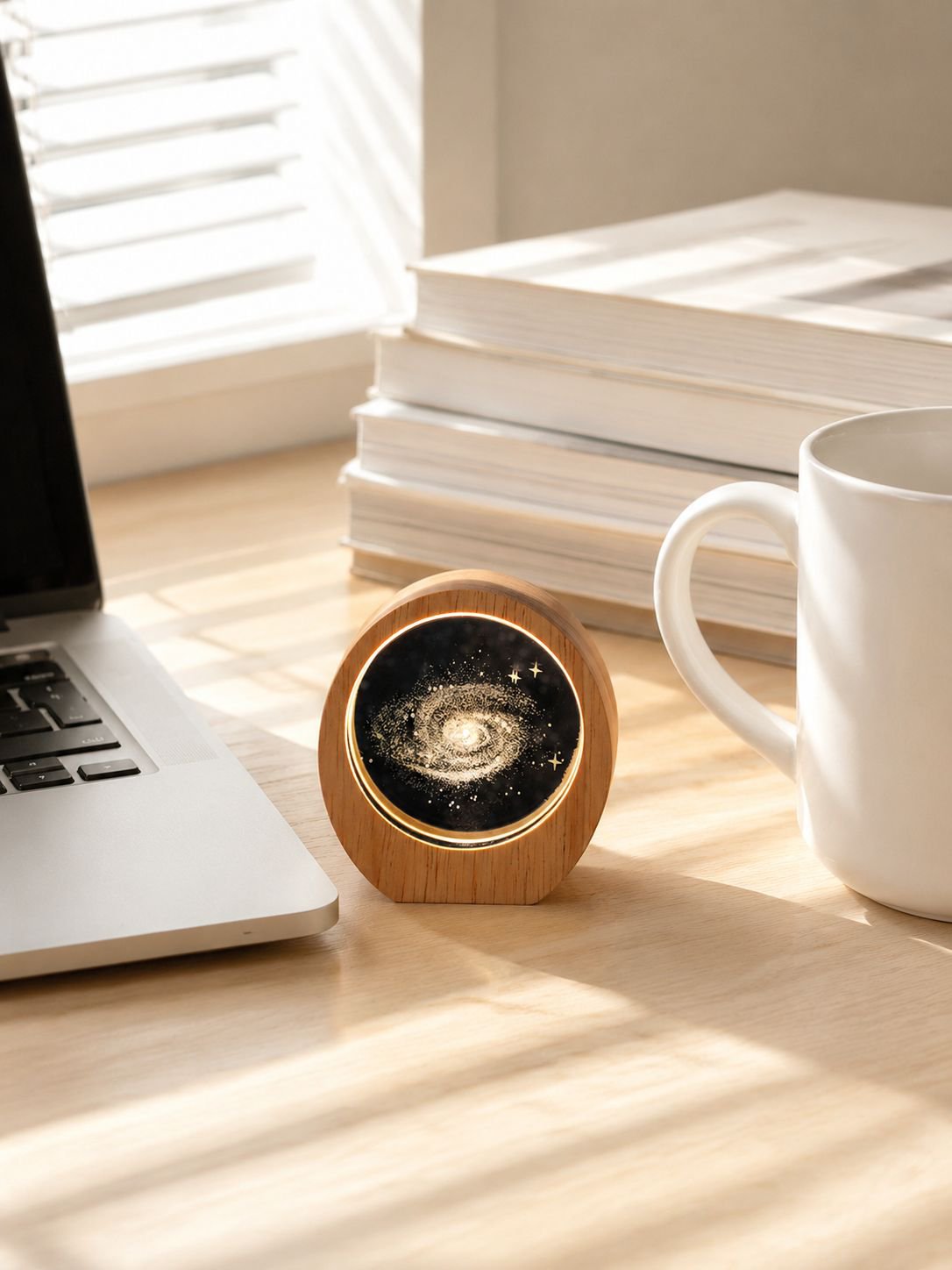 Illuminating Planet Night Light with Internal Carved Details