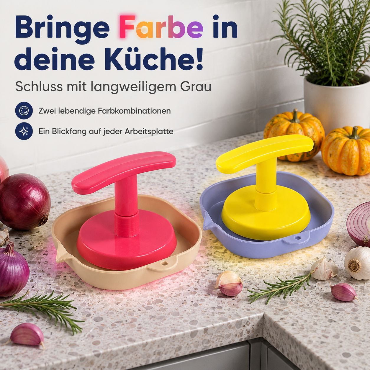 Ingwer-Knoblauch-Gemüseschneider