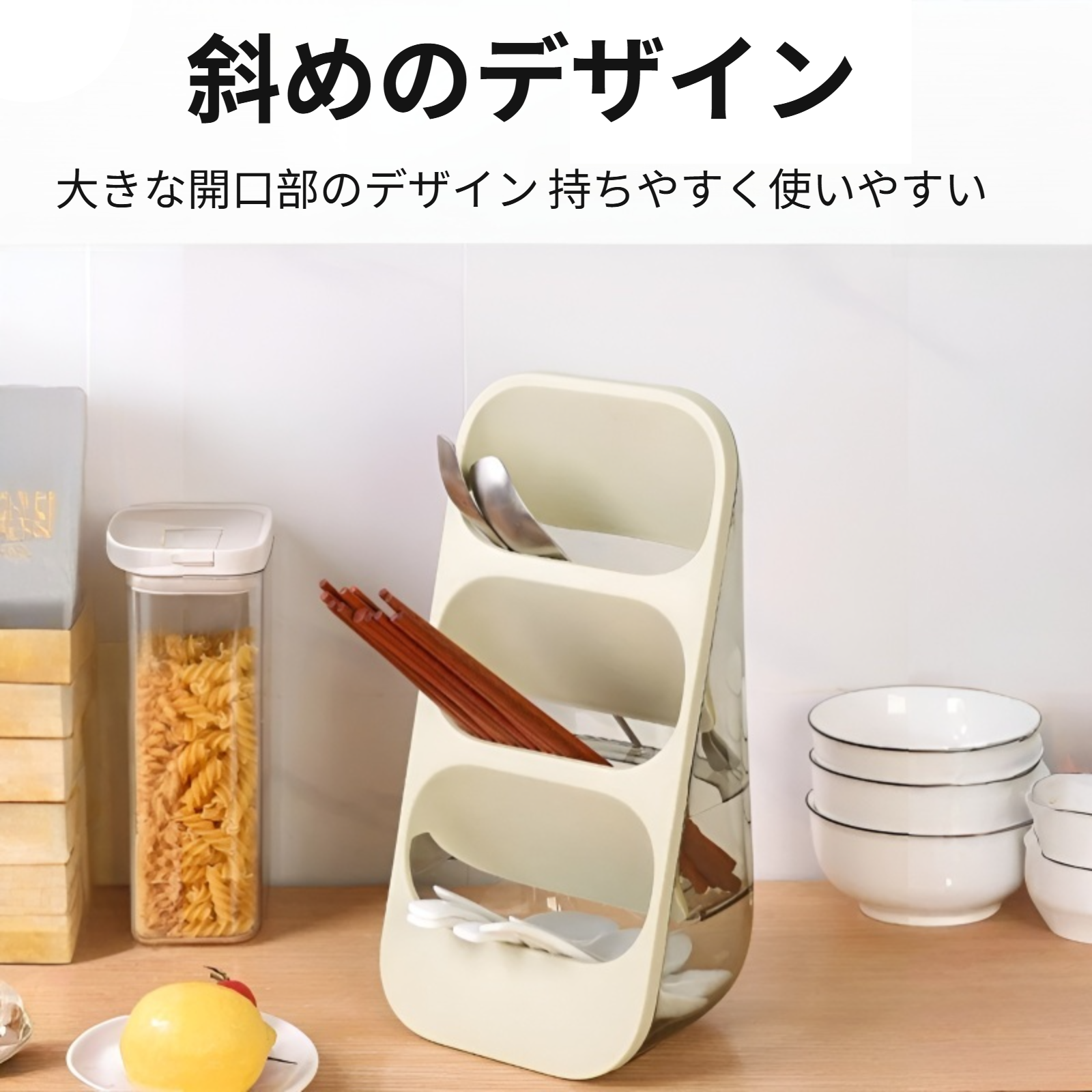 3層仕切り収納ボックス、多機能軽量高級デスクトップ収納ラック、メイクブラシ、食器、文房具などに最適です。