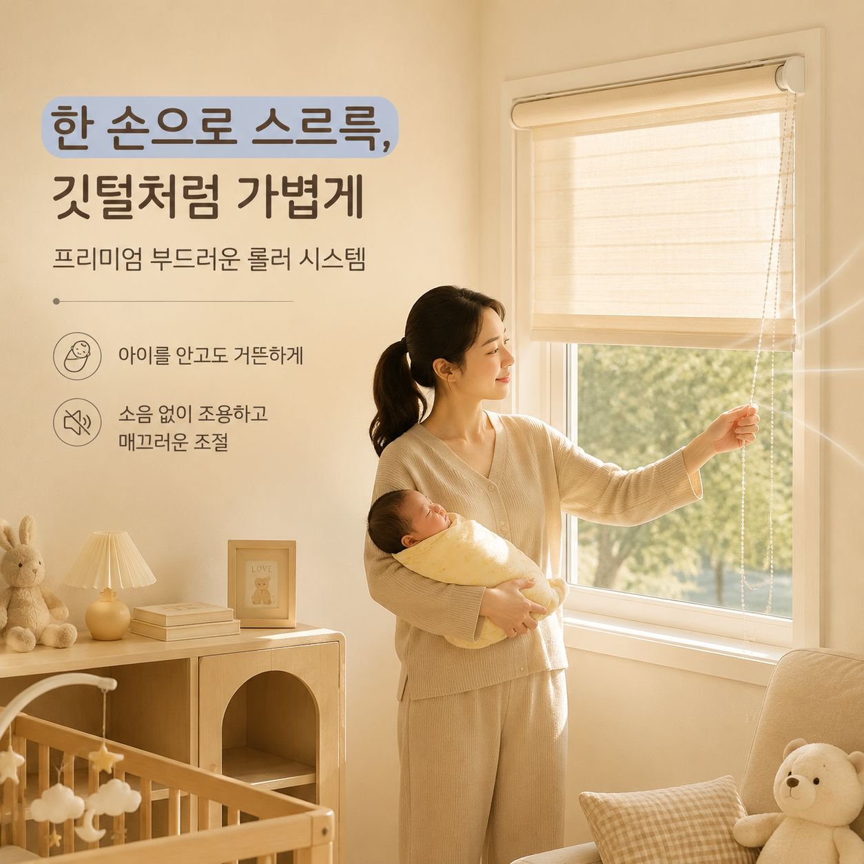 샹그릴라 블라인드, 쉬폰 커튼, 롤 블라인드, 베네치안 블라인드