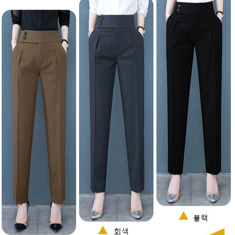 오피스룩에 잘 어울리는 여성 팬츠 스타일링