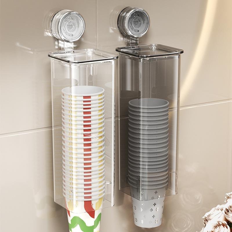 Wall-Mounted Cup Storage Rack