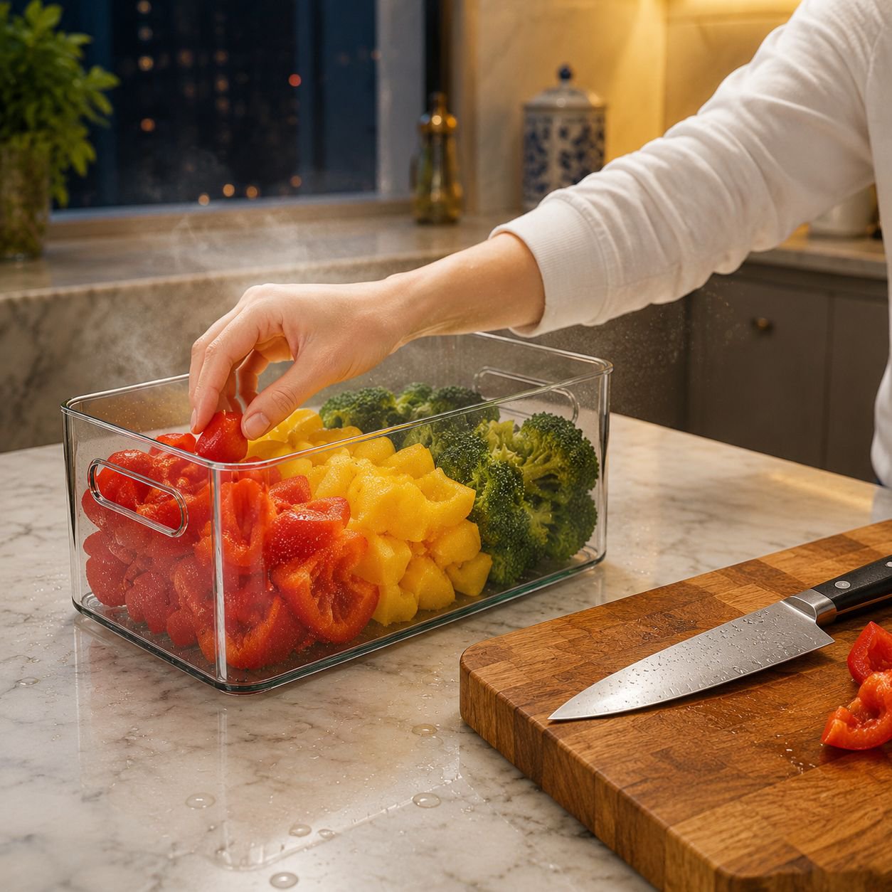 Durable egg tray for kitchen use