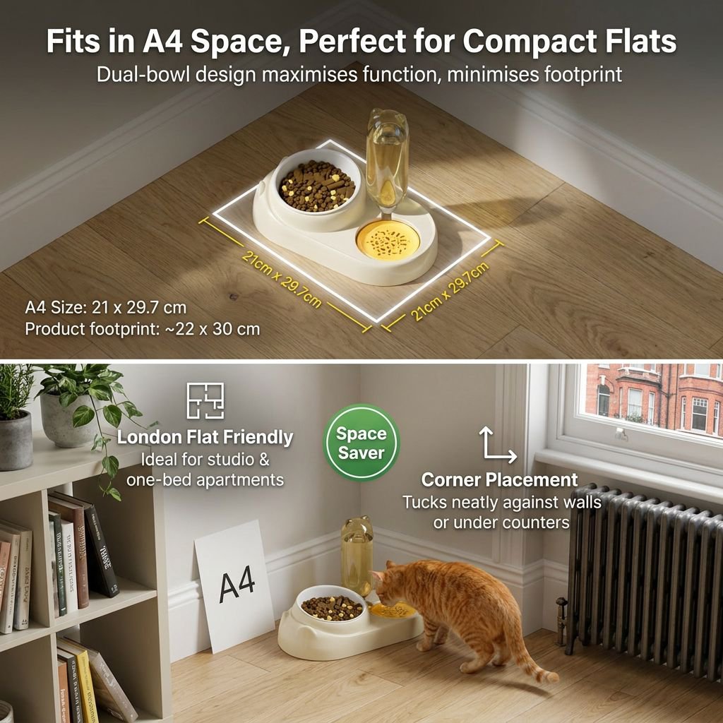 Slow Feeder Dog Bowl, Prevents Fast Eating for Healthy Feeding