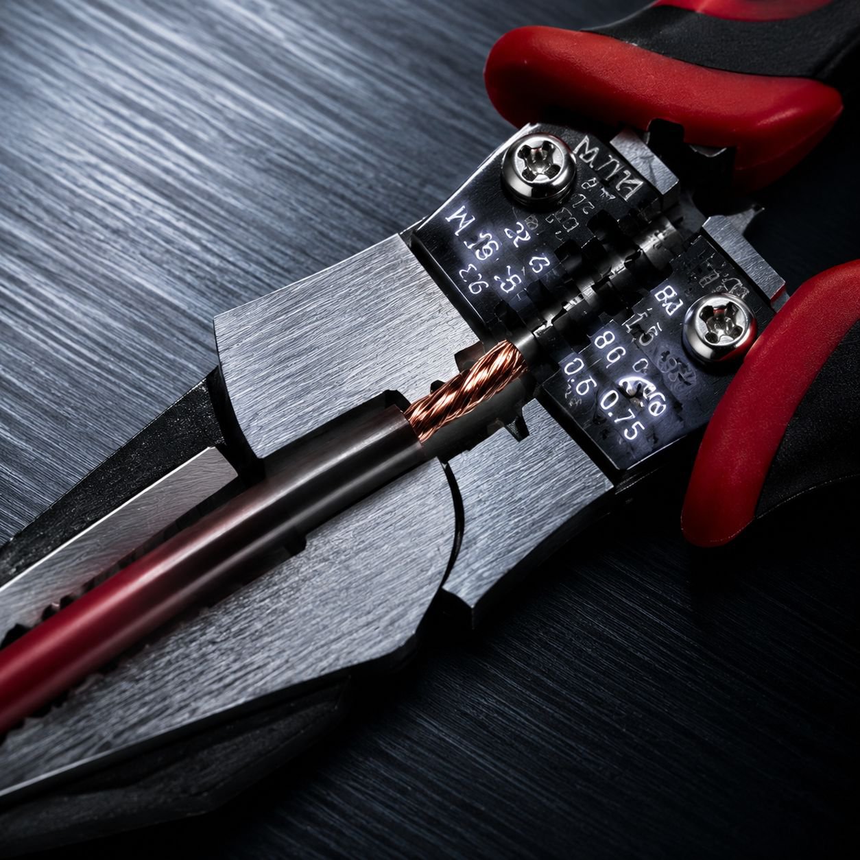 Alicates universales YTH para electricista, alicates de corte lateral