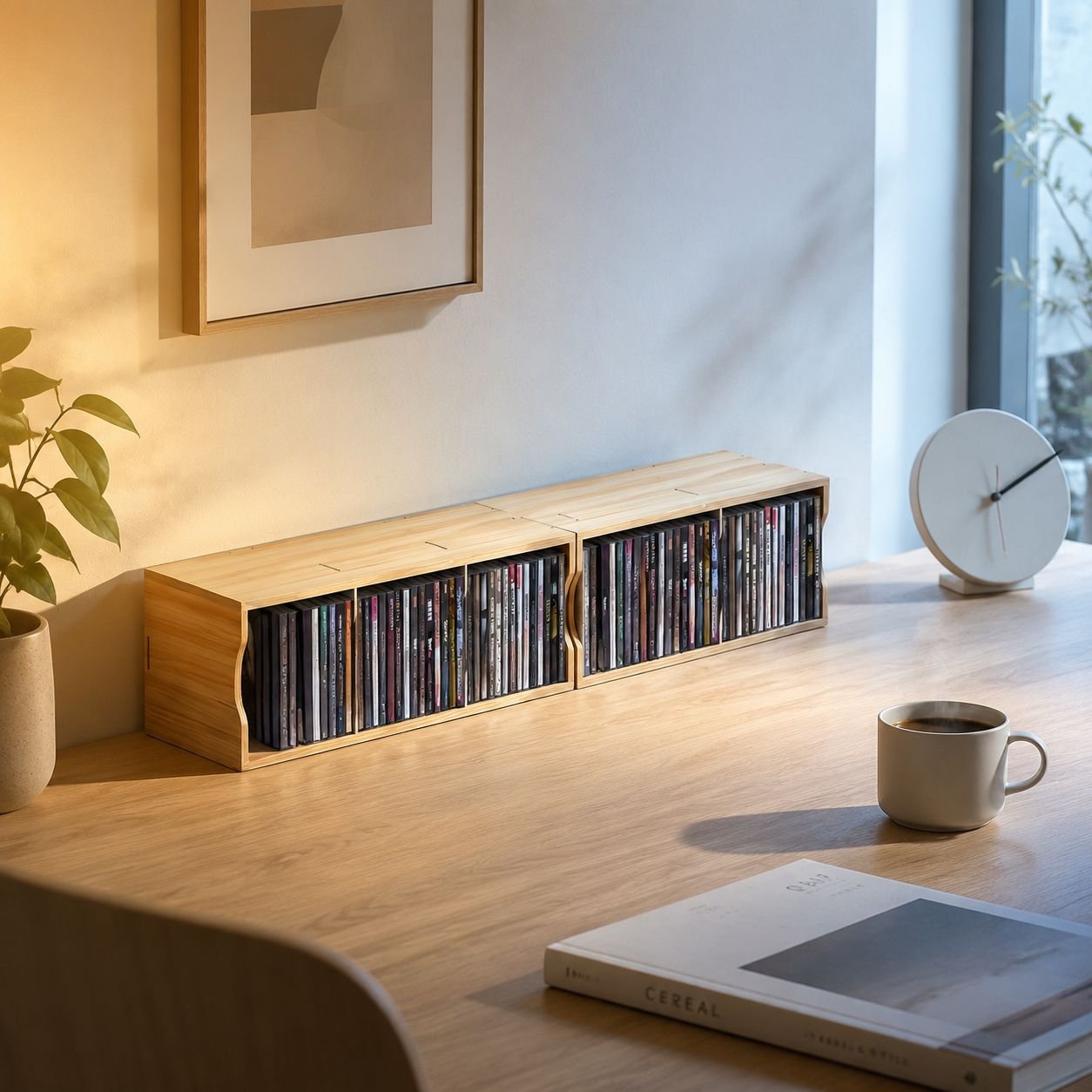 Floor-standing DVD Storage Rack