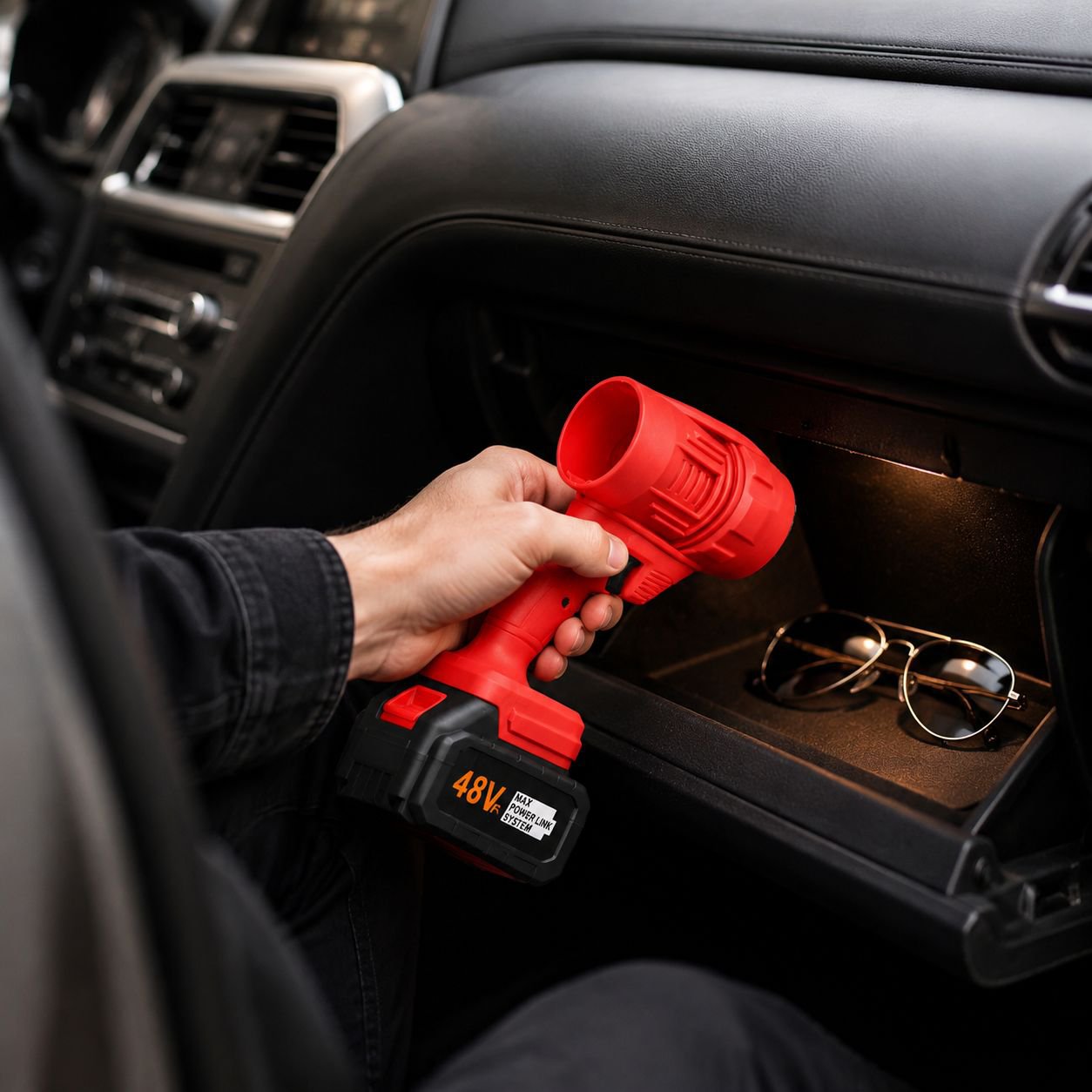 Storm machine high wind power lithium battery leaf blowing high power wireless violent turbo fan sno
