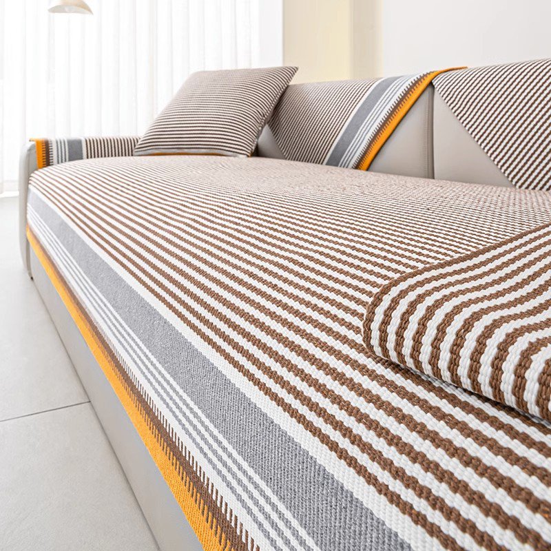 미끄럼 방지 거친 천 소파 쿠션