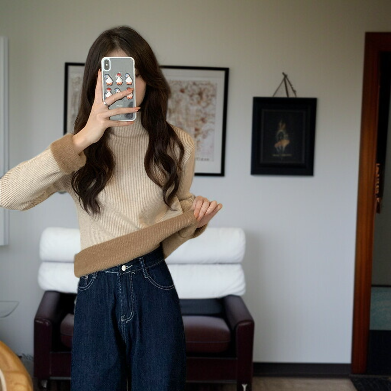 秋冬向けフリーストップスの着用イメージ