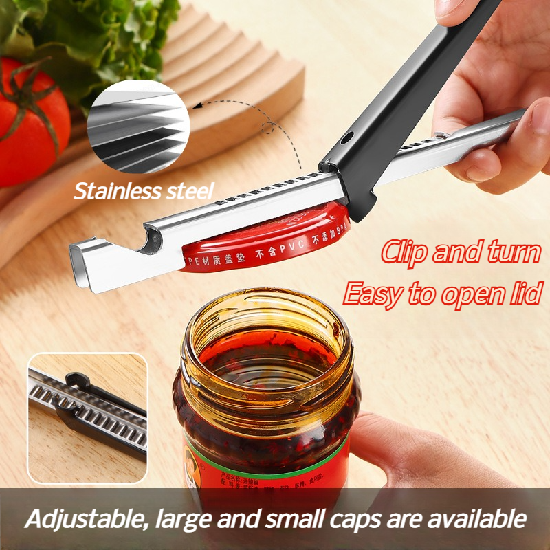 Stainless Steel Multi-Purpose Bottle Opener