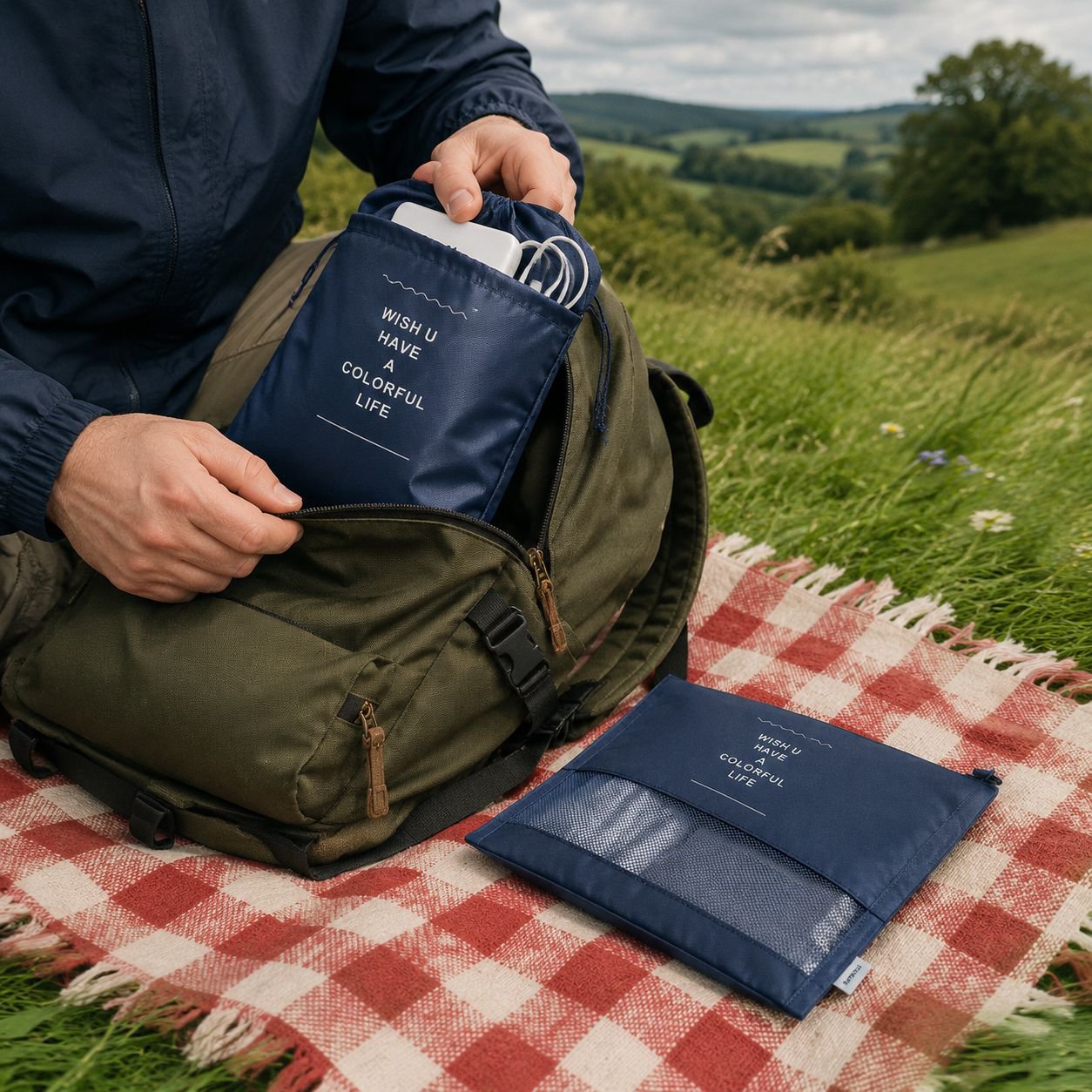 Lightweight and compact travel organizers for efficient packing