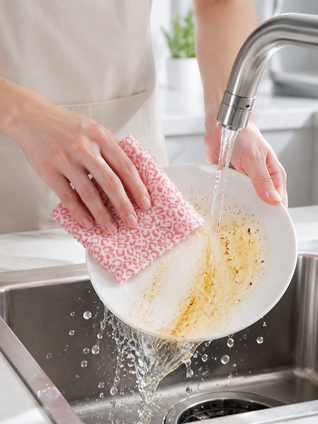 Paño de cocina de leopardo ultra absorbente para manos