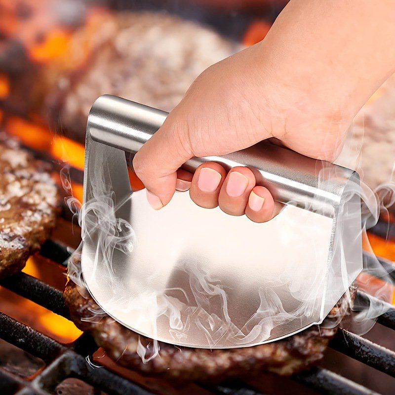Stainless Steel Manual Burger Press