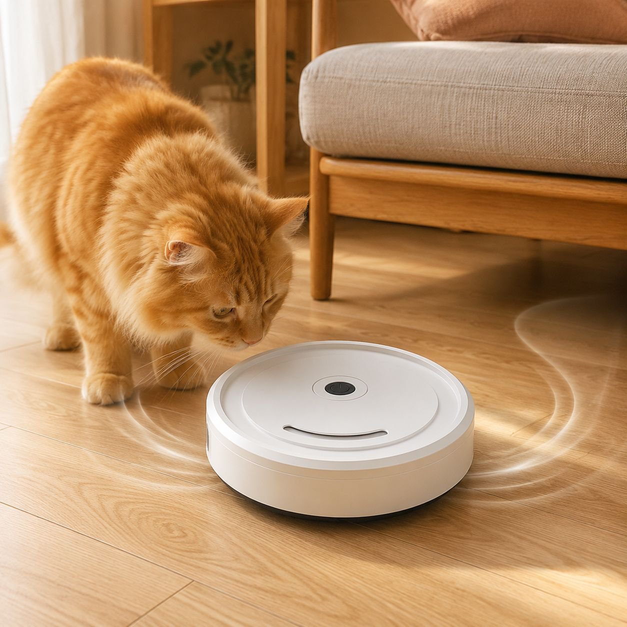 Easy-to-empty dustbin of sweeping and mopping robot